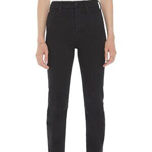 MOTHER The Tomcat High Waist Ankle Straight Leg Jeans